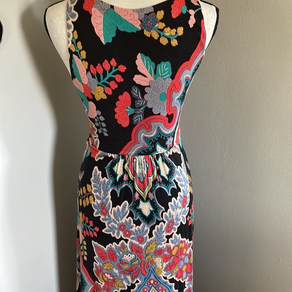MAEVE Anthropologie multicolor maxi dress Camilla - Picture 10 of 16